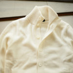 ZANONE (ザノーネ) CHIOTO KYOTO (キョウト キョート) 812218 z0229 (ミドルゲージ ニット ジャケット) OFF WHITE (オフホワイト・Z3623) MADE IN ITALY(イタリア製) 2019 秋冬 【ご予約受付中】のイメージ