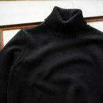 ZANONE (ザノーネ) Turtle Neck Sweater (タートルネックセーター) 810005 Z0229 VIRGIN WOOL 100% ミドルゲージ ウールニット セーター BLACK (ブラック・Z0015) made in italy (イタリア製) 2019 秋冬 【ご予約受付中】のイメージ