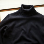 ZANONE (ザノーネ) Turtle Neck Sweater (タートルネックセーター) 810005 Z0229 VIRGIN WOOL 100% ミドルゲージ ウールニット セーター NAVY (ネイビー・Z1375) made in italy (イタリア製) 2019 秋冬 【ご予約受付中】のイメージ