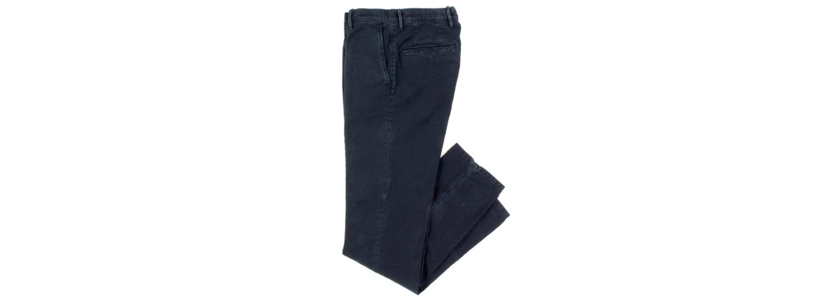 INCOTEX SLACKS（インコテックススラックス）12S100 SLIM FIT(スリムフィット) TRICOCHINO STRETCH ストレッチ チノパンツ NAVY (ネイビー・825) 2019 秋冬 incotexslacks インコテックス チノパン 愛知 名古屋 Alto e Diritto アルト エ デリット alto e diritto アルトエデリット altoediritto 27,28,29,30,31,32,33