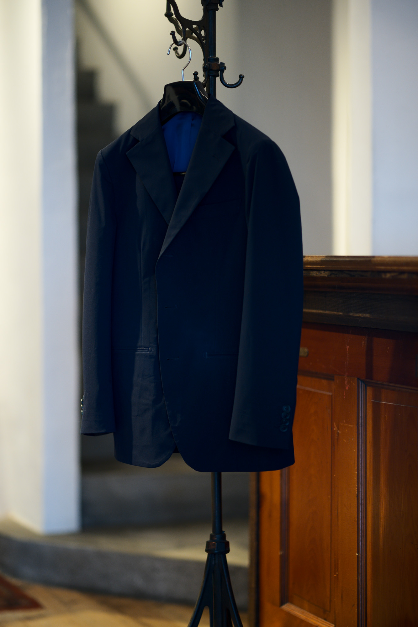 Cuervo (クエルボ) Sartoria Collection (サルトリア コレクション) Rooster (ルースター) ストレッチコットン スーツ NAVY (ネイビー) MADE IN JAPAN (日本製) 2019 春夏【オーダー分入荷】 愛知 名古屋 alto e diritto アルトエデリット