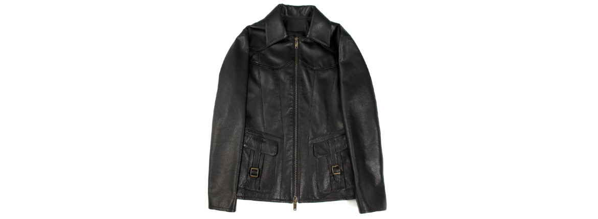 Cuervo (クエルボ) Satisfaction Leather Collection (サティスファクション レザー コレクション) East West(イーストウエスト) SMOKE(スモーク) BUFFALO LEATHER (バッファロー レザー) レザージャケット BLACK(ブラック) MADE IN JAPAN (日本製) 2019 秋冬新作 【入荷しました】【フリー分発売開始】 愛知 名古屋 altoediritto アルトエデリット 洋服屋 レザージャケット サウスパラディソ eastwest