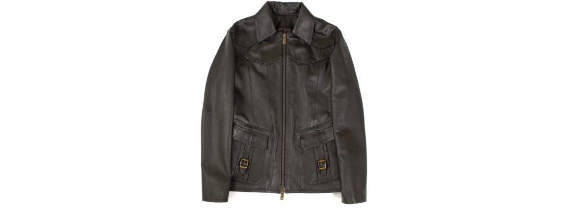 Cuervo (クエルボ) Satisfaction Leather Collection (サティスファクション レザー コレクション) East West(イーストウエスト) SMOKE(スモーク) BUFFALO LEATHER (バッファロー レザー) レザージャケット BROWN(ブラウン) MADE IN JAPAN (日本製) 2019 秋冬新作 愛知 名古屋 altoediritto アルトエデリット 洋服屋 レザージャケット サウスパラディソ eastwest