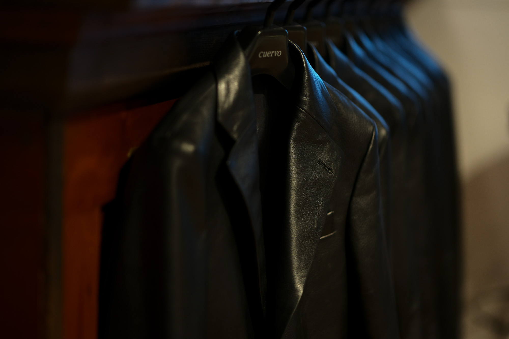 Cuervo (クエルボ) Satisfaction Leather Collection (サティスファクション レザー コレクション) LEON (レオン) BUFFALO LEATHER (バッファロー レザー) シングル テーラード ジャケット BLACK (ブラック) MADE IN JAPAN (日本製) 2019 秋冬新作 【入荷しました】【フリー分発売開始】 愛知 名古屋 altoediritto アルトエデリット