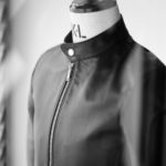 cuervo bopoha (クエルボ ヴァローナ) Satisfaction Leather Collection (サティスファクション レザー コレクション) RICHARD (リチャード) COW LEATHER (カウレザー) シングル ライダース ジャケット BLACK (ブラック) MADE IN JAPAN (日本製) 2019 秋冬のイメージ