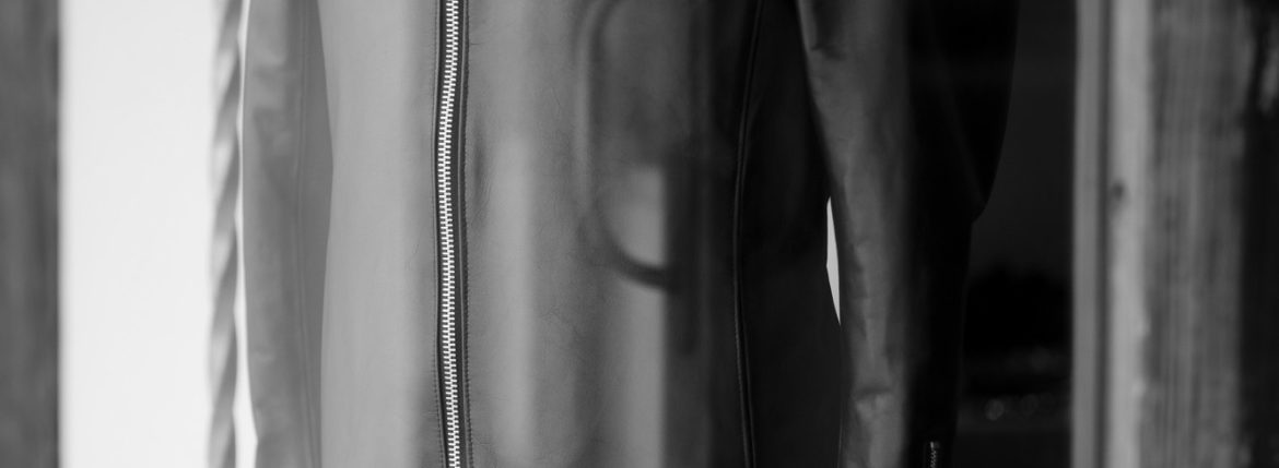 cuervo bopoha (クエルボ ヴァローナ) Satisfaction Leather Collection (サティスファクション レザー コレクション) RICHARD (リチャード) COW LEATHER (カウレザー) シングル ライダース ジャケット BLACK (ブラック) MADE IN JAPAN (日本製) 2019 秋冬 cuervobopoha 愛知 名古屋 altoediritto アルトエデリット