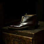 ENZO BONAFE(エンツォボナフェ) ART.3722 Chukka boots チャッカブーツ Horween Shell Cordovan Leather ホーウィン社 シェルコードバンレザー ノルベジェーゼ製法 チャッカブーツ コードバンブーツ No.8(バーガンディー)  made in italy (イタリア製)のイメージ
