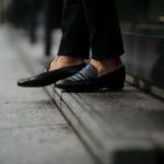 ENZO BONAFE(エンツォボナフェ) ART. EB-08 Coin Loafer コインローファー LAMA ラマレザー ドレスシューズ ローファー NERO(ブラック) made in italy (イタリア製) 2019 秋冬 【ご予約受付中】のイメージ