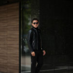 Georges de Patricia (ジョルジュ ド パトリシア) Carrera (カレラ) 925 STERLING SILVER (925 スターリングシルバー) Super Soft Sheepskin シングル ライダース ジャケット NOIR (ブラック) 2019 【46サイズ入荷します】のイメージ