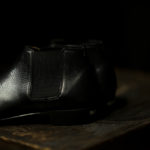 Georges de Patricia(ジョルジュ ド パトリシア) Diablo (ディアブロ) 925 STERLING SILVER (925 スターリングシルバー) Shrunken Calf (シュランケンカーフ) サイドゴアブーツ NOIR (ブラック) 2019 春夏新作 【Special Boots】【第2便ご予約受付中】のイメージ