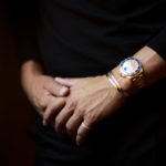 Georges de Patricia(ジョルジュ ド パトリシア) Ghost (ゴースト) 18K GOLD(18K ゴールド) 925 STERLING SILVER (925 スターリングシルバー) WHITE DIAMOND(ホワイトダイヤモンド) ダブル バングル  2019 秋冬のイメージ