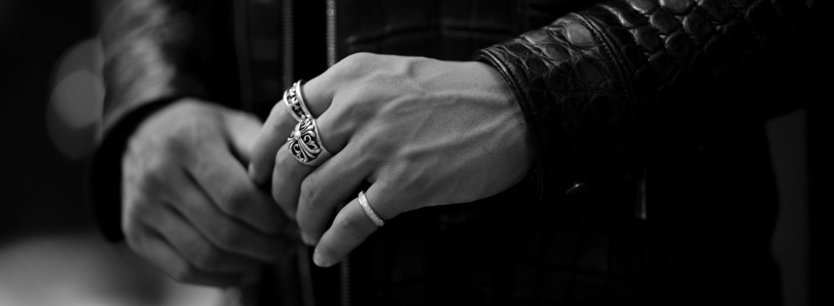 CHROME HEARTS “Narrow V-Band CH-Plus” × CHROME HEARTS “Keeper ...