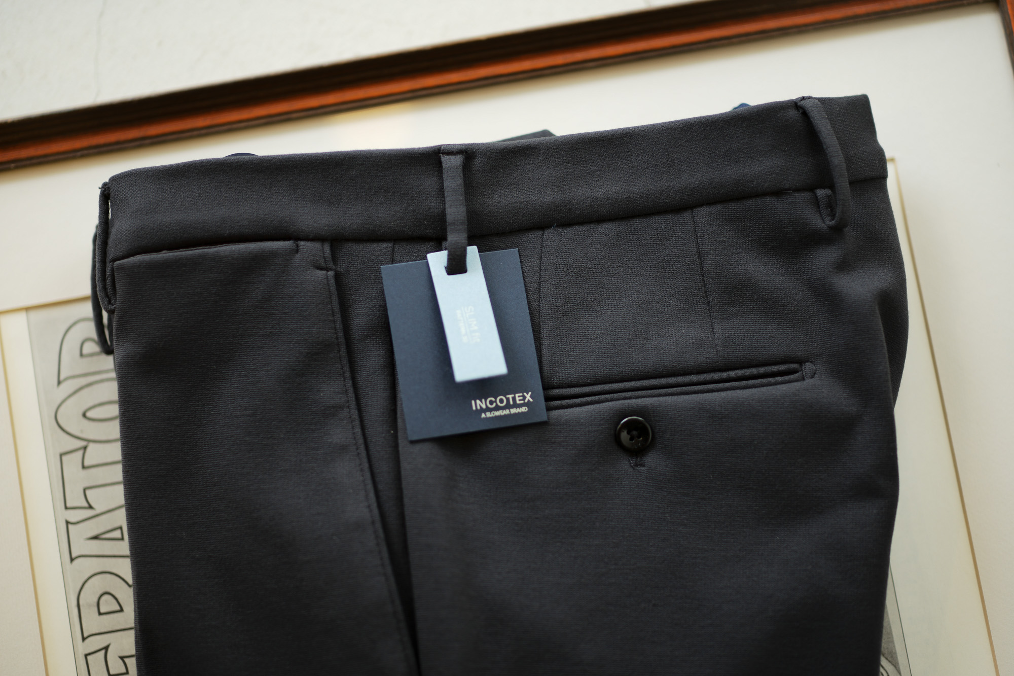 INCOTEX (インコテックス) N35 SLIM FIT (1NT035) High Comfort Soft Jersey (ハイコンフォートソフトジャージ) ジャージ スラックス CHARCOAL (チャコール・930) 2019 秋冬新作 愛知 名古屋 altoediritto アルトエデリット