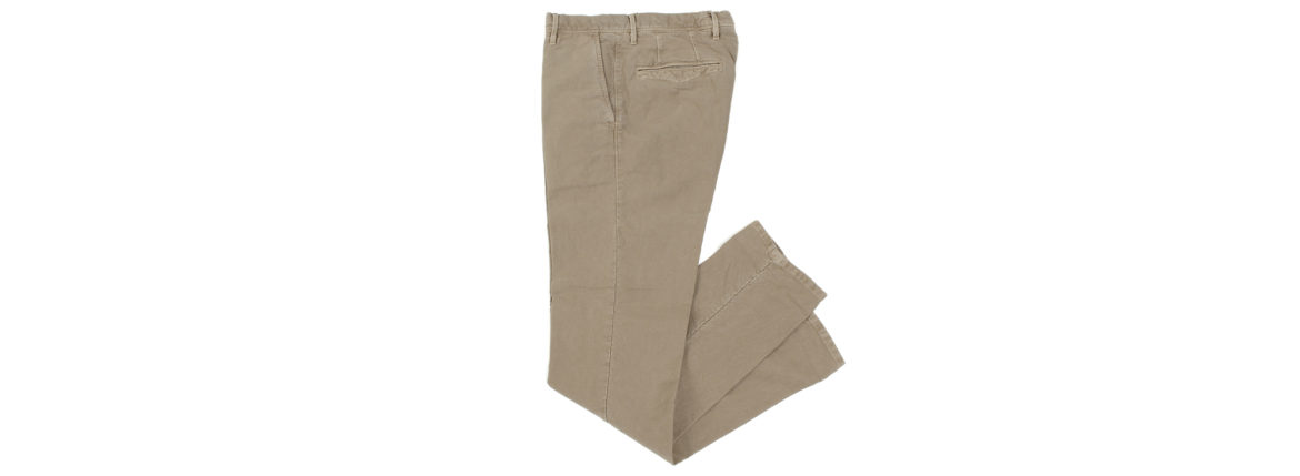 INCOTEX SLACKS（インコテックススラックス）12S100 SLIM FIT(スリムフィット) TRICOCHINO STRETCH ストレッチ チノパンツ BEIGE (ベージュ・405) 2019 秋冬 incotexslacks インコテックス チノパン 愛知 名古屋 Alto e Diritto アルト エ デリット alto e diritto アルトエデリット altoediritto 27,28,29,30,31,32,33