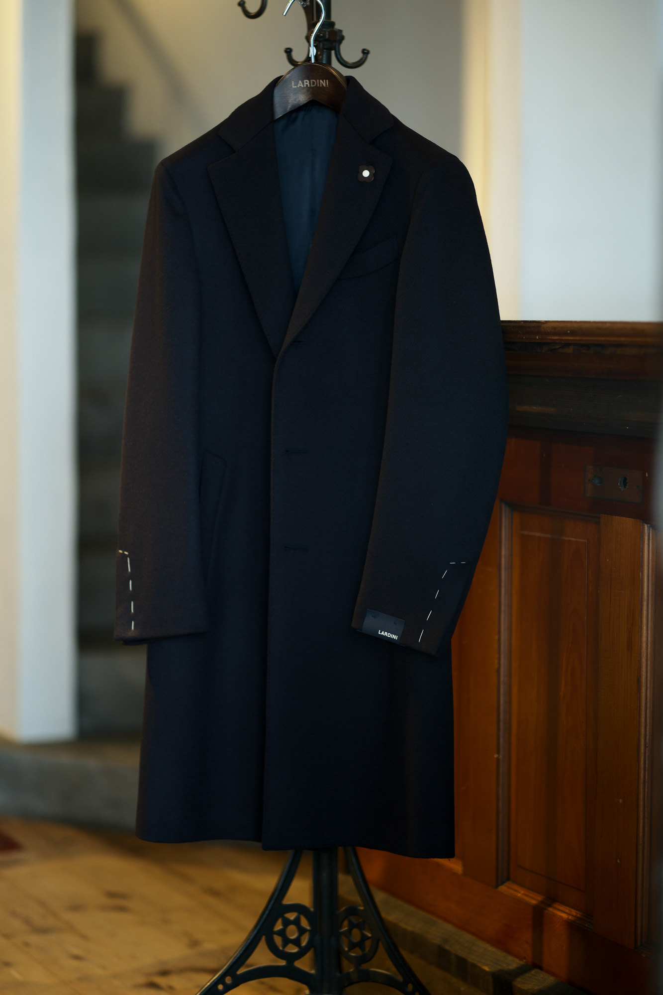 LARDINI (ラルディーニ) Spolverino Chester coat (スポルベリーノ 