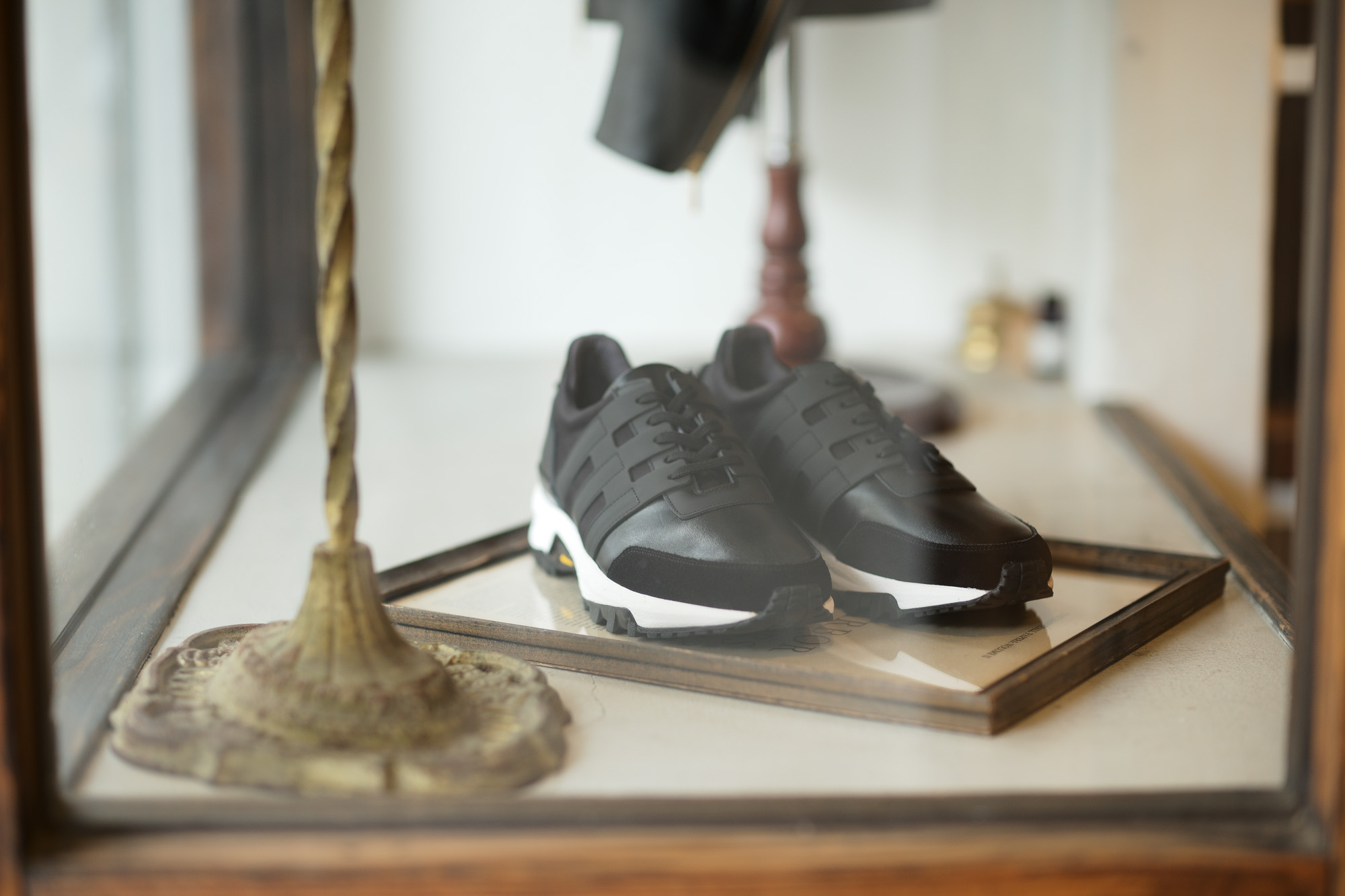 WH (ダブルエイチ) WH-0111 Faster Last(ファスターラスト) Sneakers スニーカー BLACK×WHITE (ブラック×ホワイト) MADE IN JAPAN (日本製) 2019 秋冬【ご予約受付中】愛知 名古屋 alto e diritto altoediritto アルトエデリット