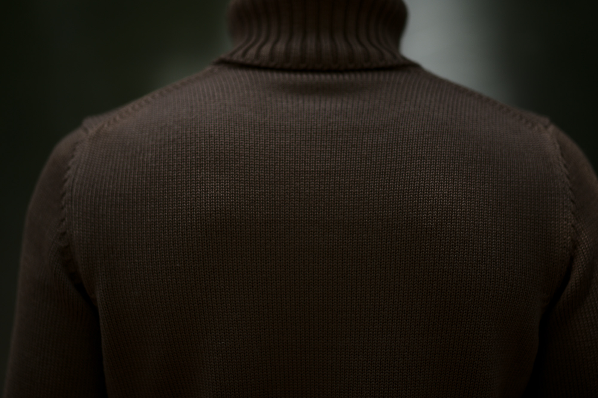 ZANONE (ザノーネ) Turtle Neck Sweater (タートルネックセーター) 810005 Z0229 VIRGIN WOOL 100% ミドルゲージ ウールニット セーター BROWN (ブラウン・Z5204) made in italy (イタリア製) 2019 秋冬 【ご予約受付中】zanone ニット クルーネック 愛知 名古屋 Alto e Diritto アルト エ デリット