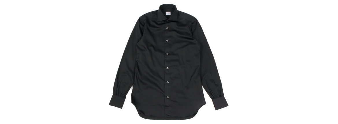 AVINO(アヴィーノ) Poplin Dress Shirts コットン ブロード ポプリン ドレスシャツ BLACK(ブラック) made in italy (イタリア製) 2019 秋冬新作 愛知 名古屋 altoediritto アルトエデリット