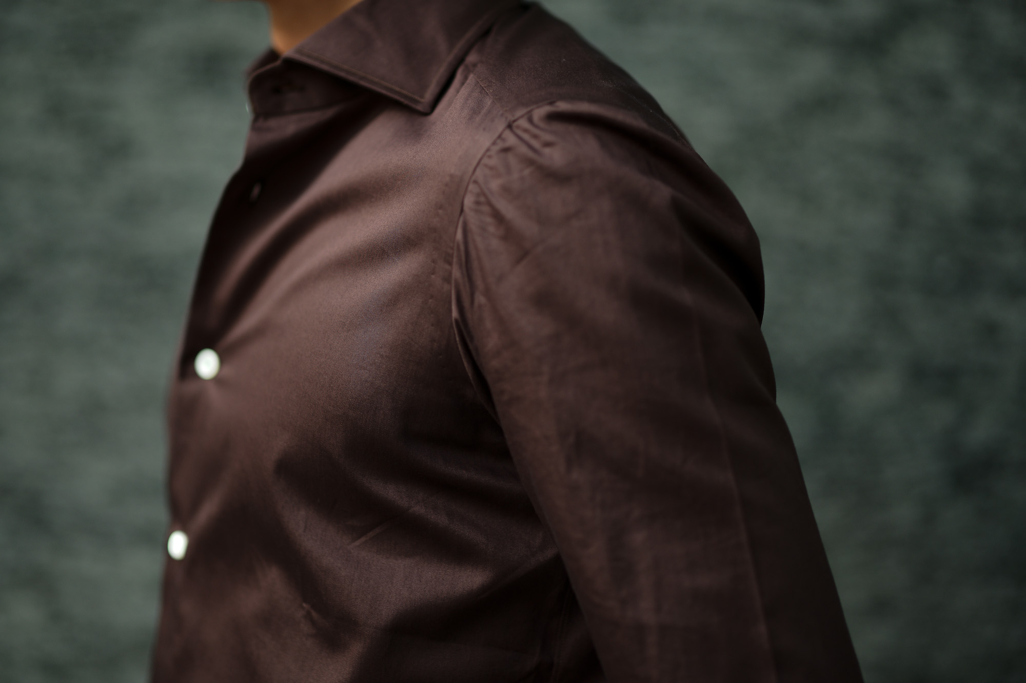 AVINO(アヴィーノ) Poplin Dress Shirts コットン ブロード ポプリン ドレスシャツ BROWN(ブラウン) made in italy (イタリア製) 2019 秋冬新作 愛知 名古屋 altoediritto アルトエデリット