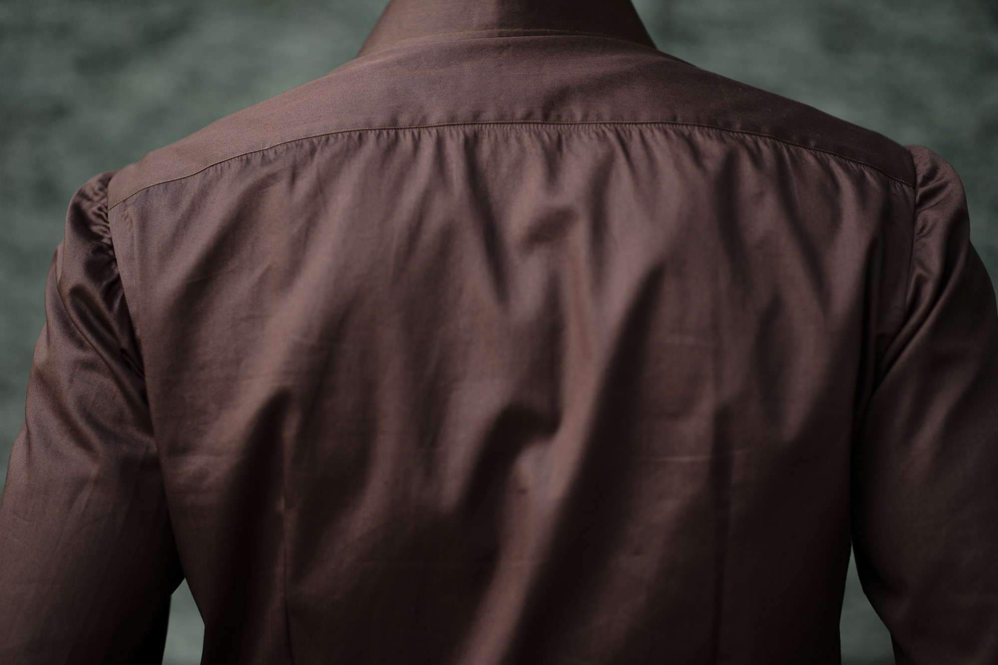 AVINO(アヴィーノ) Poplin Dress Shirts コットン ブロード ポプリン ドレスシャツ BROWN(ブラウン) made in italy (イタリア製) 2019 秋冬新作 愛知 名古屋 altoediritto アルトエデリット