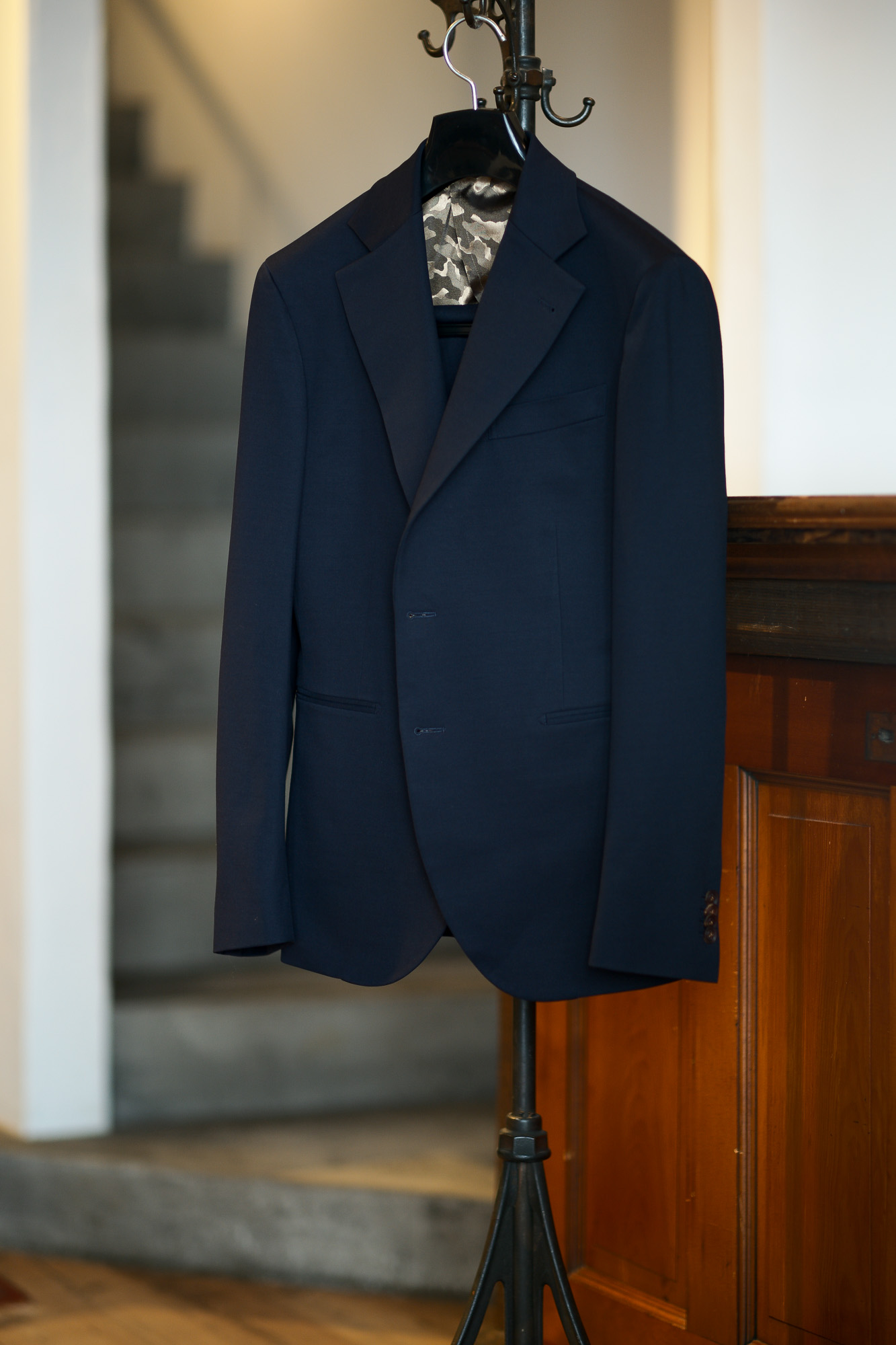 Cuervo (クエルボ) Sartoria Collection (サルトリア コレクション) Rooster (ルースター) Stretch Jersey  ストレッチ ジャージ スーツ NAVY (ネイビー) MADE IN JAPAN (日本製) 2019 秋冬【オーダー分入荷】愛知 名古屋 alto e diritto アルトエデリット