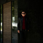 Cuervo (クエルボ) Satisfaction Leather Collection (サティスファクション レザー コレクション) East West(イーストウエスト)  SMOKE(スモーク) BUFFALO LEATHER (バッファロー レザー) レザージャケット BLACK(ブラック) MADE IN JAPAN (日本製) 2019 秋冬新作のイメージ