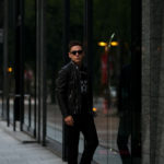 Georges de Patricia (ジョルジュ ド パトリシア) Huracan(ウラカン) 925 STERLING SILVER (925 スターリングシルバー) Super Soft Sheepskin ダブル ライダース ジャケット NOIR (ブラック) 2019 秋冬 【ご予約受付中】のイメージ