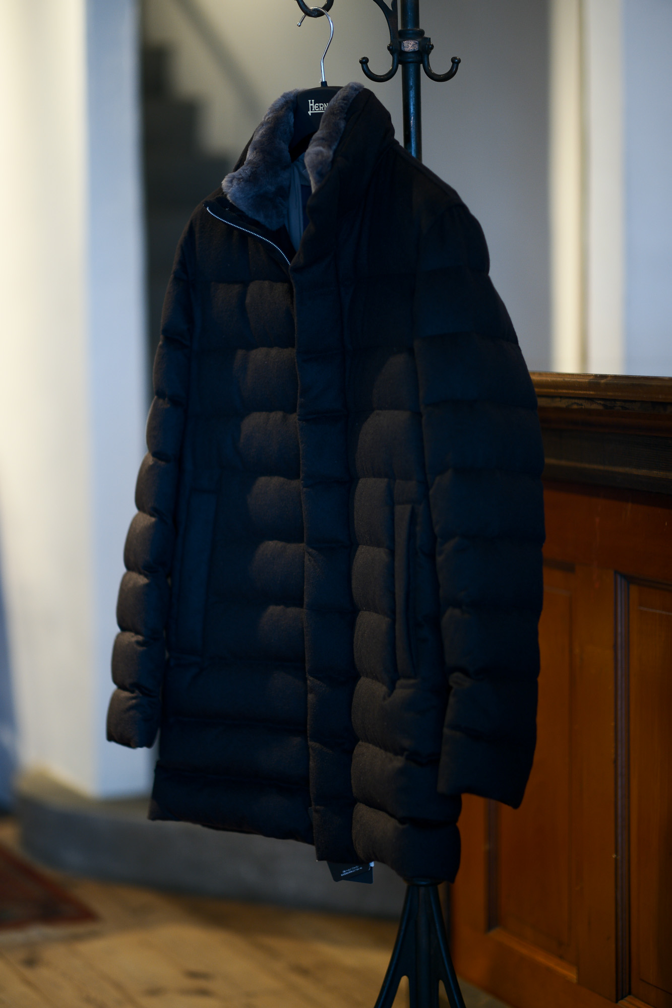 HERNOヘルノ PIU Silk Cashmere Down coat シルク カシミア