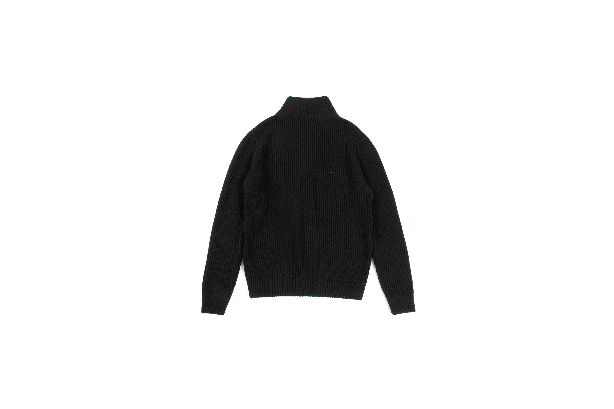 LAMBERTO LOSANI (ランベルト ロザーニ) Cashmere Zip Up Cardigan (カシミア ジップアップ カーディガン) ローゲージ カシミアニット カーディガン BLACK (ブラック・901) made in italy (イタリア製) 2019 秋冬 lambertolosani ランベルトロザーニ 愛知 名古屋 altoediritto アルトエデリット