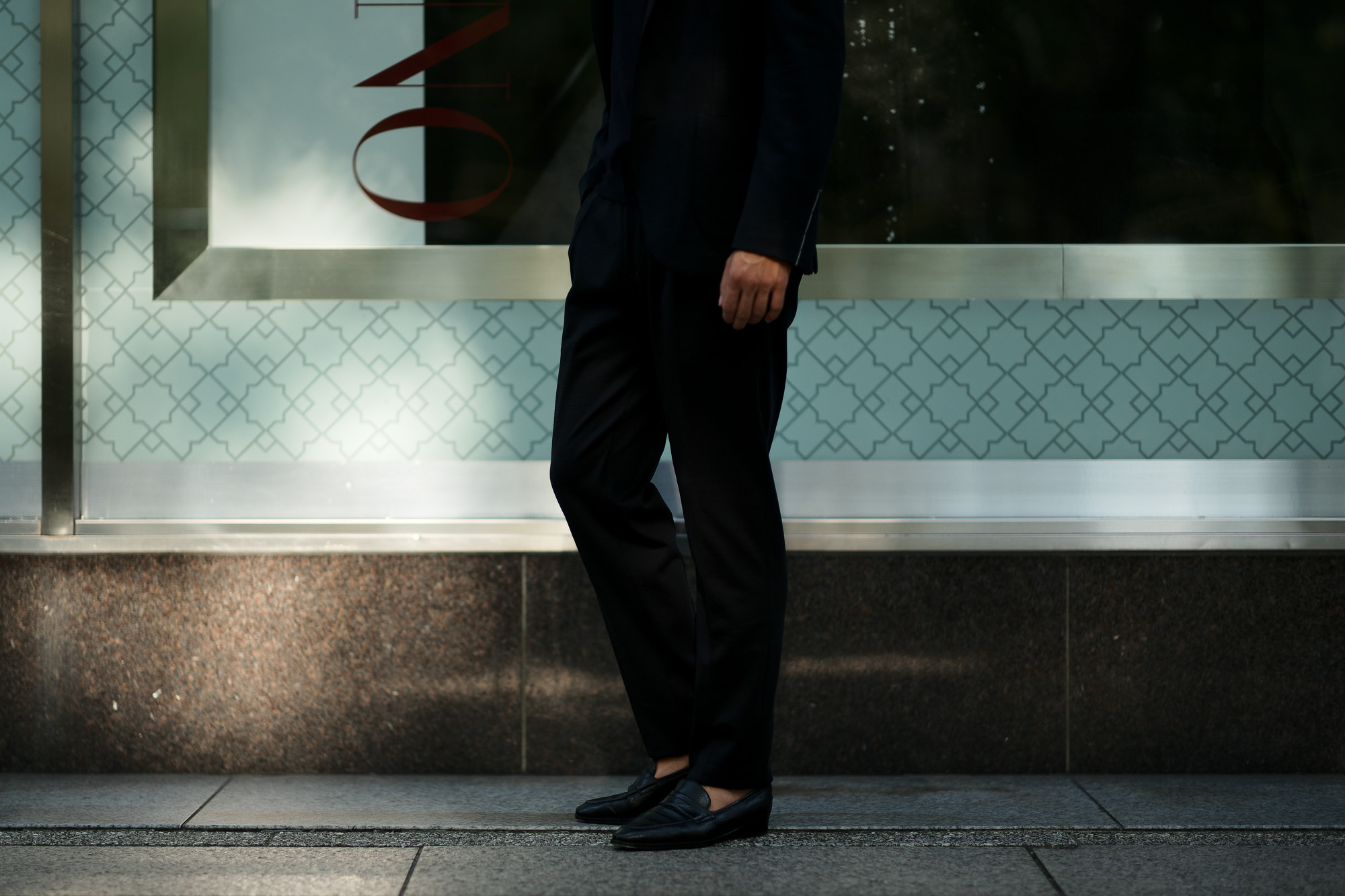 LARDINI (ラルディーニ) EASY WEAR (イージーウエア) Pakkaburu Jersey Suit パッカブルジャージスーツ NAVY (ネイビー・2) 2019 秋冬新作 愛知 名古屋 altoediritto アルトエデリット