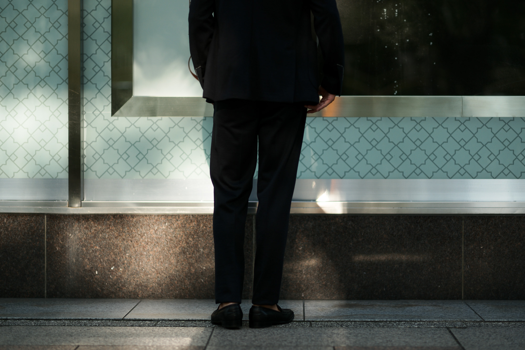 LARDINI (ラルディーニ) EASY WEAR (イージーウエア) Pakkaburu Jersey Suit パッカブルジャージスーツ NAVY (ネイビー・2) 2019 秋冬新作 愛知 名古屋 altoediritto アルトエデリット