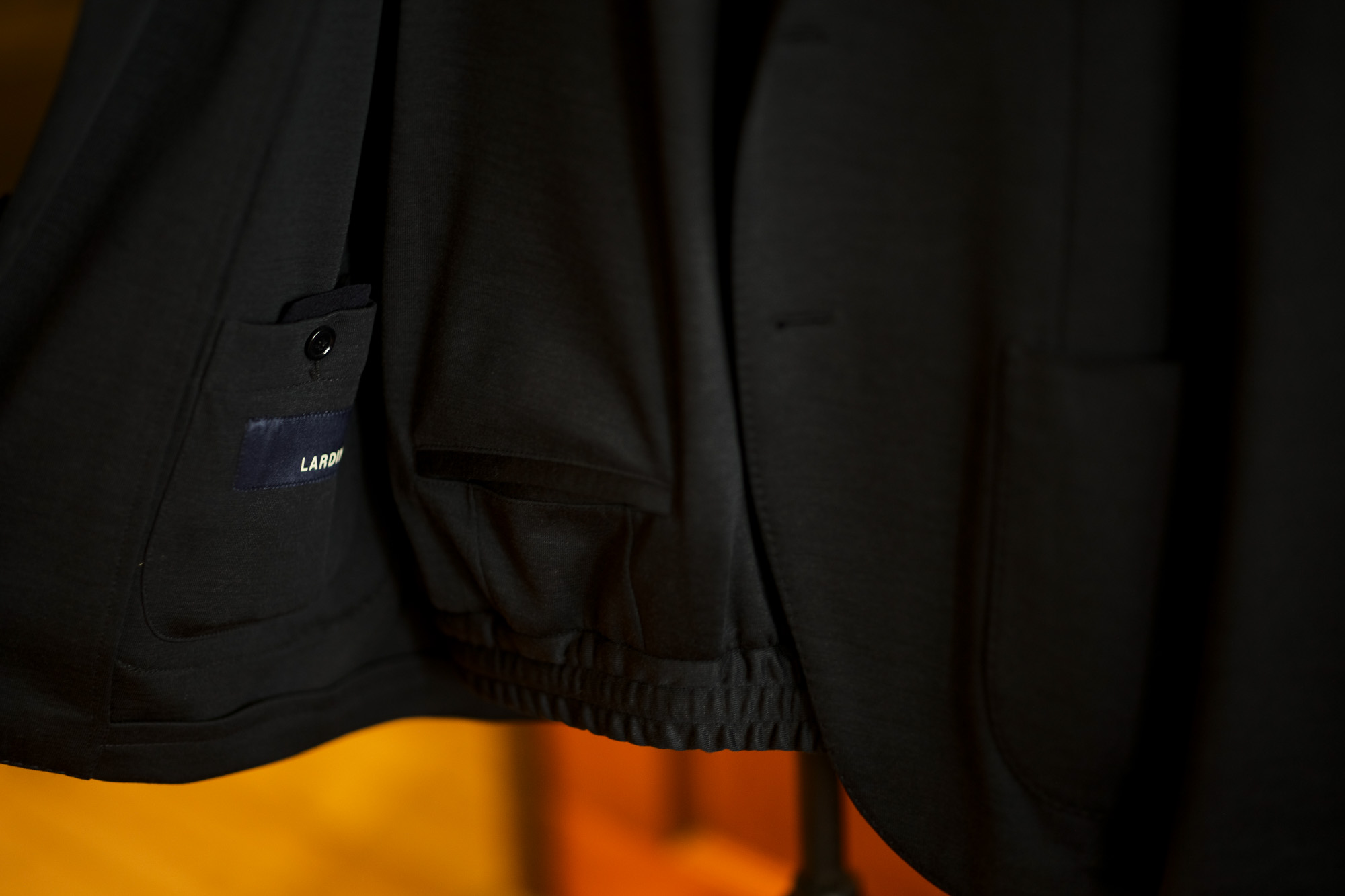 LARDINI (ラルディーニ) EASY WEAR (イージーウエア) Pakkaburu Jersey Suit パッカブルジャージスーツ NAVY (ネイビー・2) 2019 秋冬新作 愛知 名古屋 altoediritto アルトエデリット