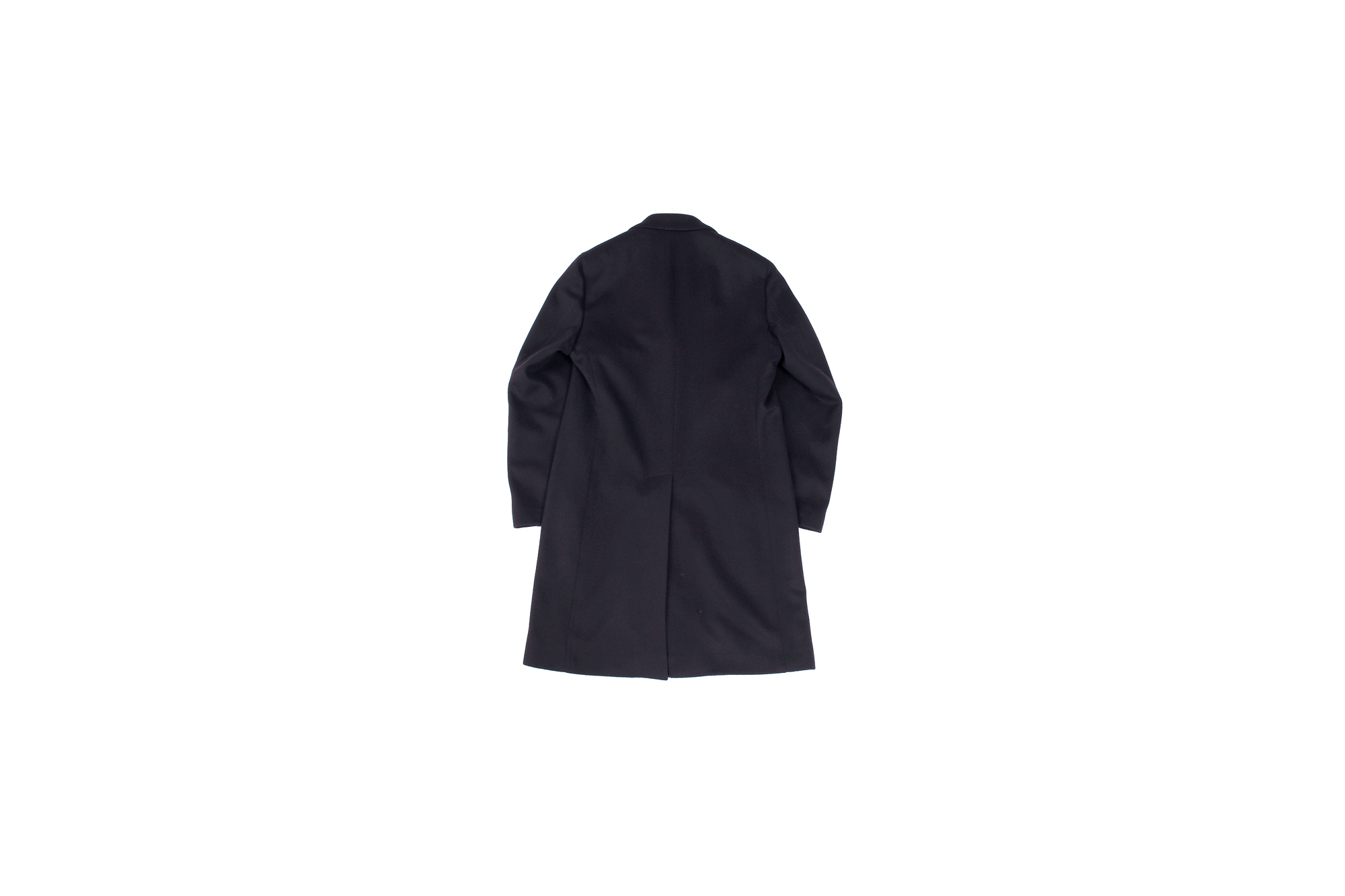 LARDINI (ラルディーニ) Spolverino Chester coat (スポルベリーノ チェスターコート) フラノウール生地 シングル チェスターコート NAVY (ネイビー・5) Made in italy (イタリア製) 2019 秋冬新作 alto e diritto altoediritto アルトエデリット