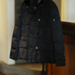 MOORER (ムーレー) SIRO-KM2 (シロ) ホワイトグースダウン ナイロン ダブルブレスト ダウンジャケット NERO(ブラック・08) Made in italy (イタリア製) 2019 秋冬新作  【入荷しました】【フリー分発売開始】のイメージ
