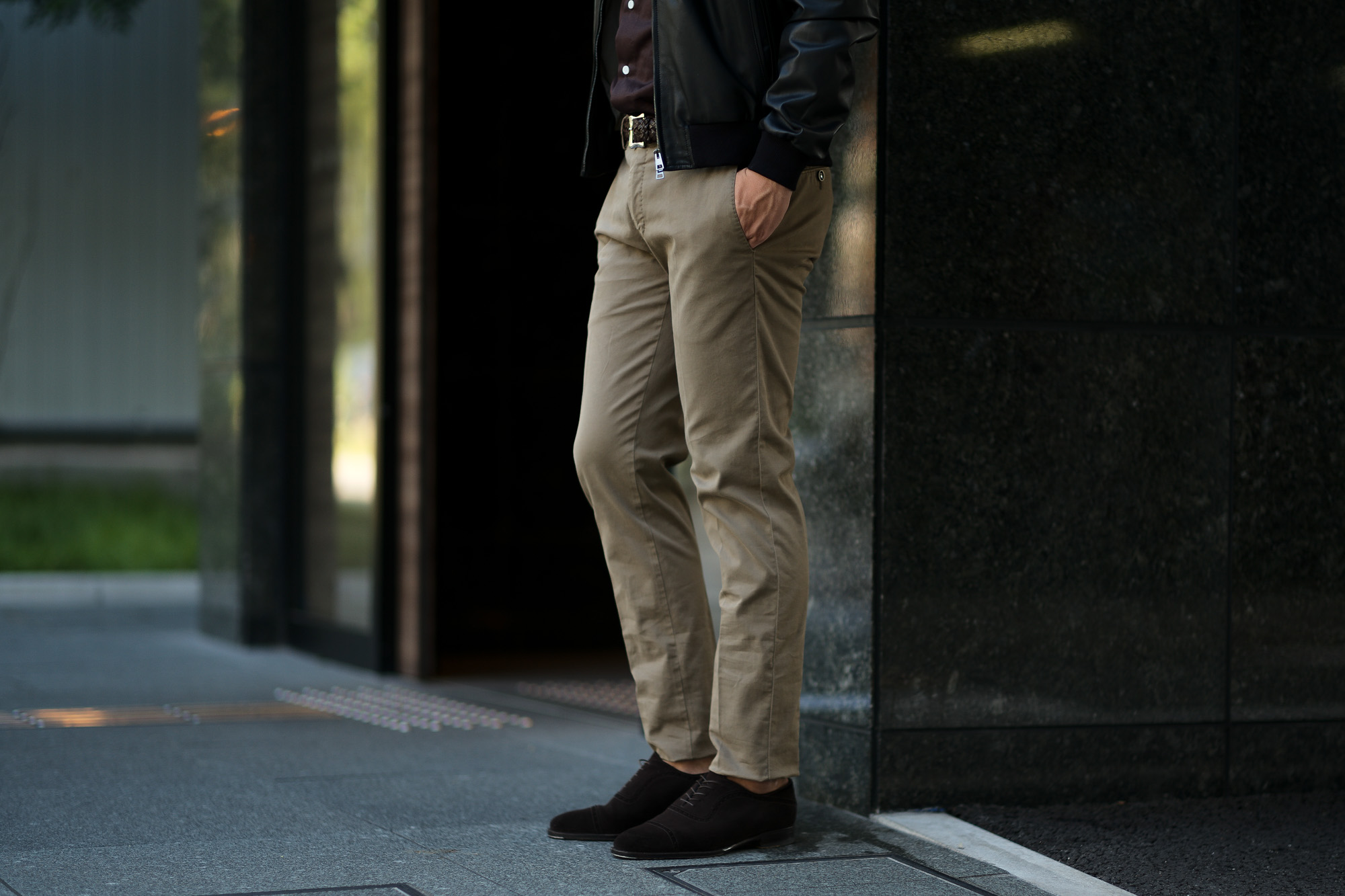 PT01 (ピーティーゼロウーノ) LOWER EAST SIDE HEPCAT SUPER SLIM FIT (スーパースリムフィット) STRETCH BATAVIA ストレッチ コットン スラックス BEIGE (ベージュ・0100) 2019 秋冬新作 愛知 名古屋 altoediritto アルトエデリット ジーパン デニム