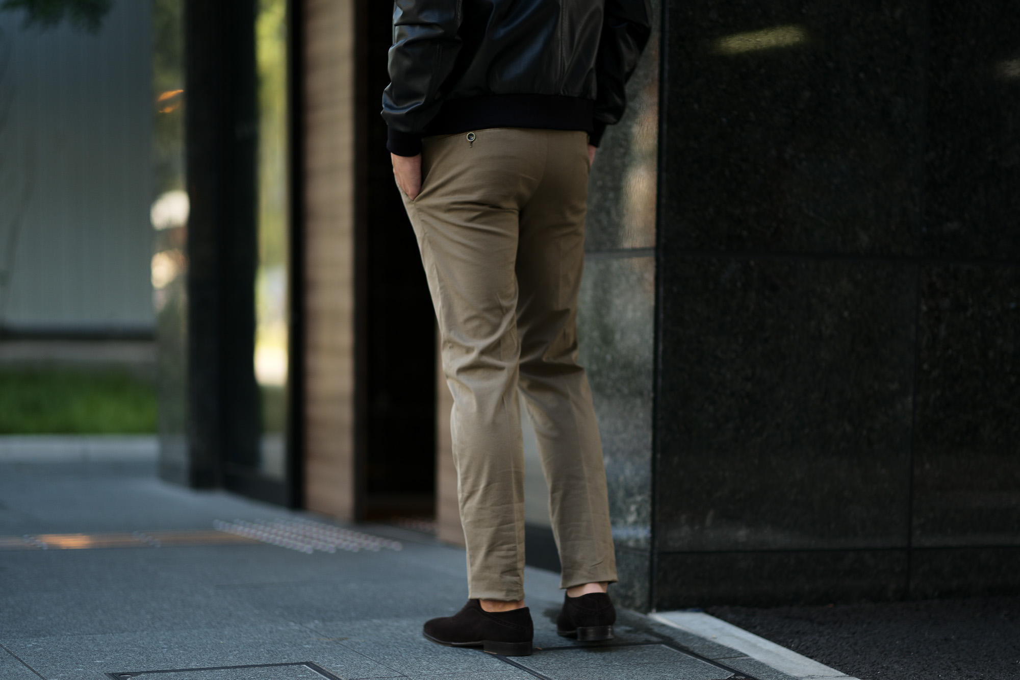 PT01 (ピーティーゼロウーノ) LOWER EAST SIDE HEPCAT SUPER SLIM FIT (スーパースリムフィット) STRETCH BATAVIA ストレッチ コットン スラックス BEIGE (ベージュ・0100) 2019 秋冬新作 愛知 名古屋 altoediritto アルトエデリット ジーパン デニム