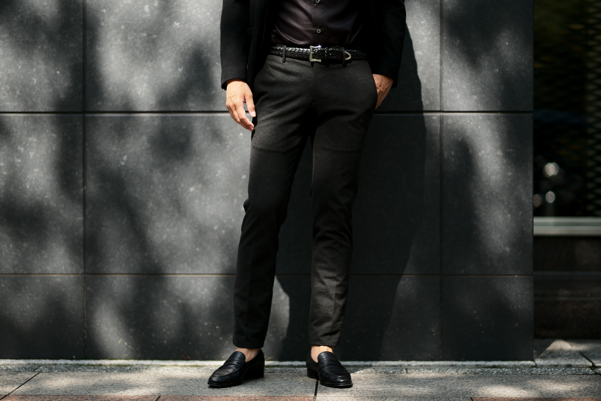 PT01 SUPER SLIM FIT テーパード スラックス パンツ 52