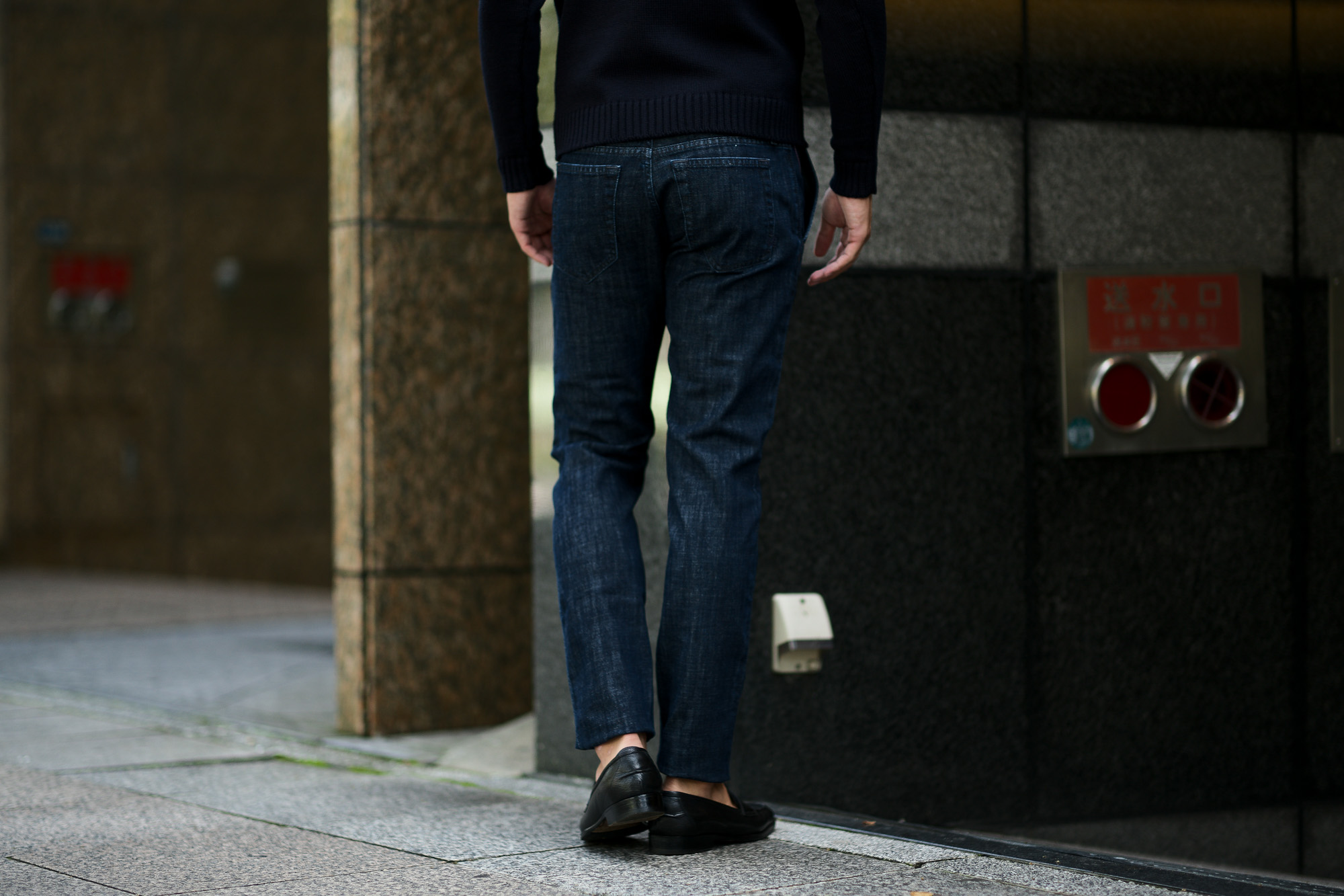 PT05 (ピーティーゼロチンクエ) GRUNGE RELAXED FIT (グランジ) CROSS DIMM STRETCH DENIM ストレッチ ジーンズ デニム パンツ BLUE (ブルー・DK02) 2019 秋冬新作 愛知 名古屋 altoediritto アルトエデリット ジーパン デニム