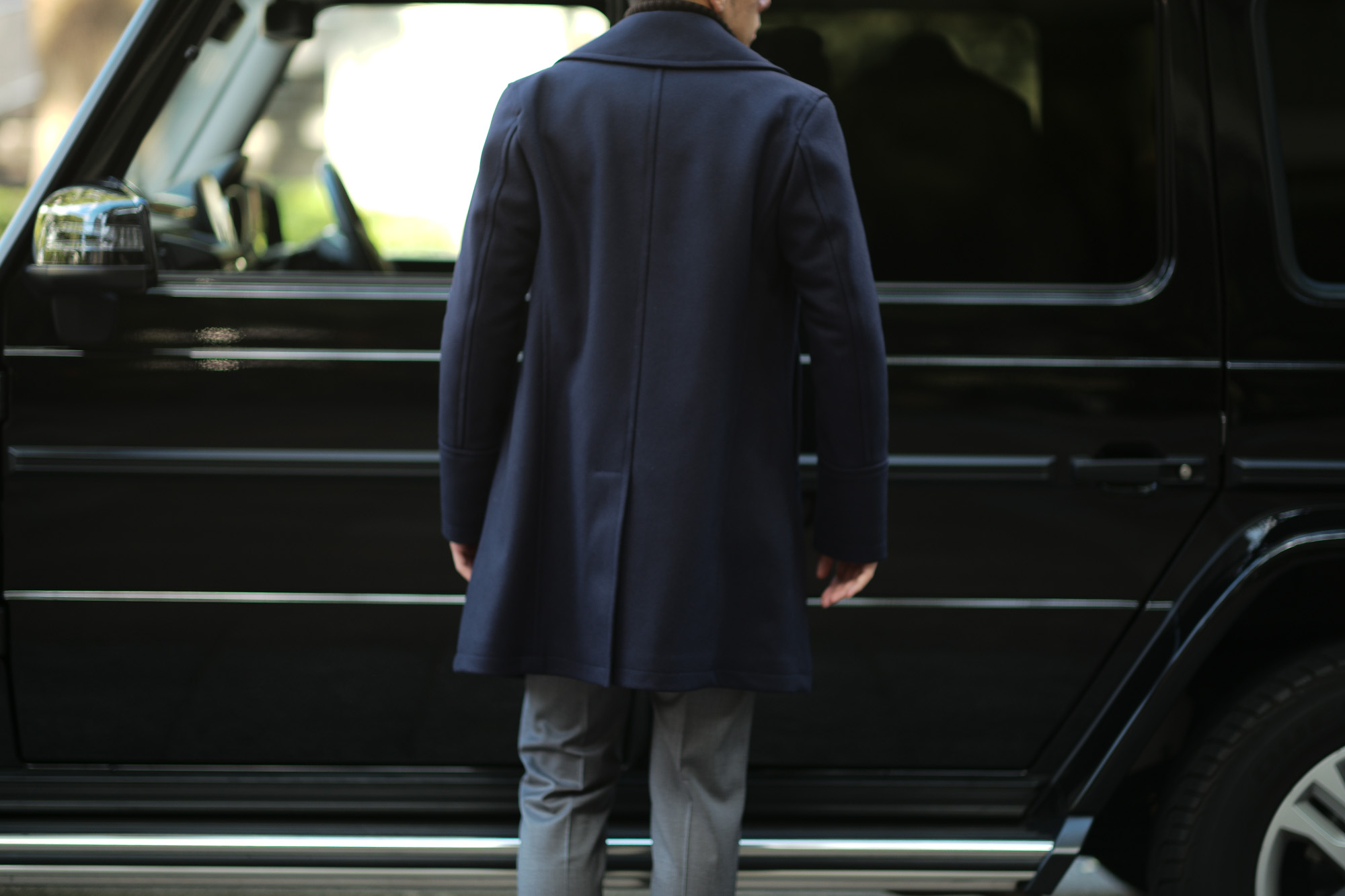 Sealup(シーラップ)　GENOVA(ジェノバ) 50002 7591 01 メルトンウール サーモアライニング ロングPコート  NAVY (ネイビー・01) MADE IN ITALY(イタリア製) 2019 秋冬 【ご予約受付中】シーラップ 愛知 名古屋 Alto e Diritto アルト エ デリット Pコート　コート coat