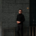 ZANONE (ザノーネ) Turtle Neck Sweater (タートルネックセーター) 810005 Z0229 VIRGIN WOOL 100% ミドルゲージ ウールニット セーター BLACK (ブラック・Z0015) made in italy (イタリア製) 2019 秋冬新作 【入荷済みとなります】【発売中】のイメージ
