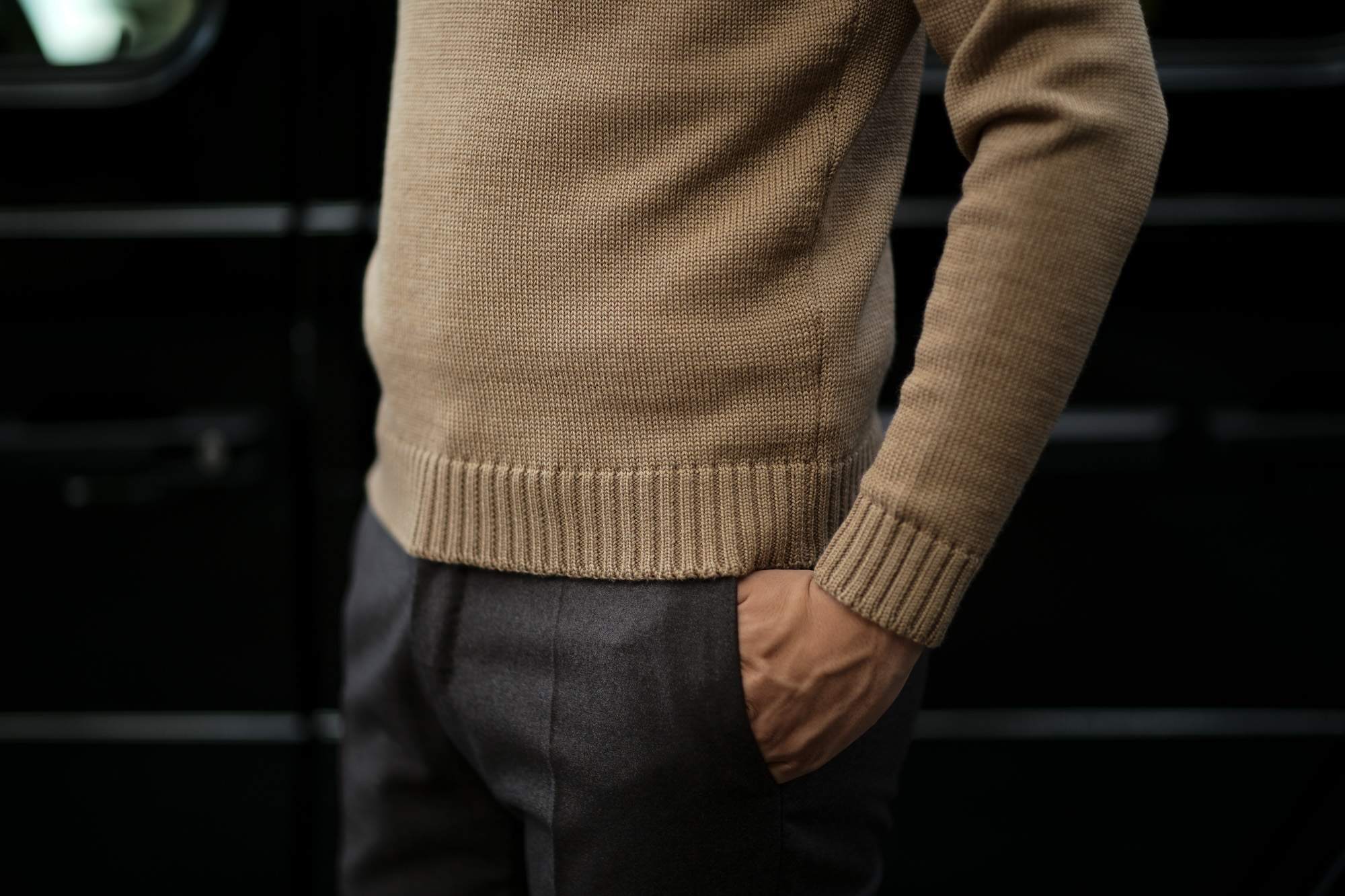 ZANONE (ザノーネ) Turtle Neck Sweater (タートルネックセーター) 810005 Z0229 VIRGIN WOOL 100% ミドルゲージ ウールニット セーター CAMEL (キャメル・Z4210) made in italy (イタリア製) 2019 秋冬新作 【入荷済みとなります】【発売中】  zanone ニット クルーネック 愛知 名古屋 Alto e Diritto アルト エ デリット