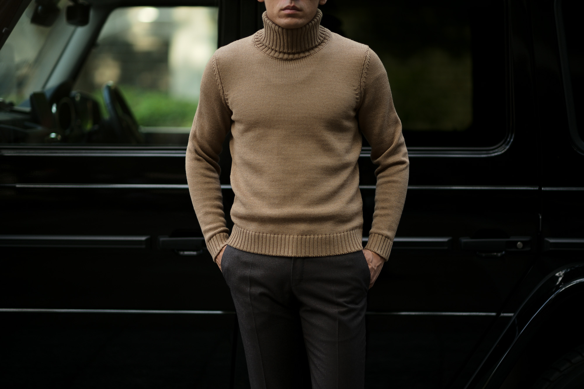 ZANONE (ザノーネ) Turtle Neck Sweater (タートルネックセーター) 810005 Z0229 VIRGIN WOOL 100% ミドルゲージ ウールニット セーター CAMEL (キャメル・Z4210) made in italy (イタリア製) 2019 秋冬新作 【入荷済みとなります】【発売中】  zanone ニット クルーネック 愛知 名古屋 Alto e Diritto アルト エ デリット