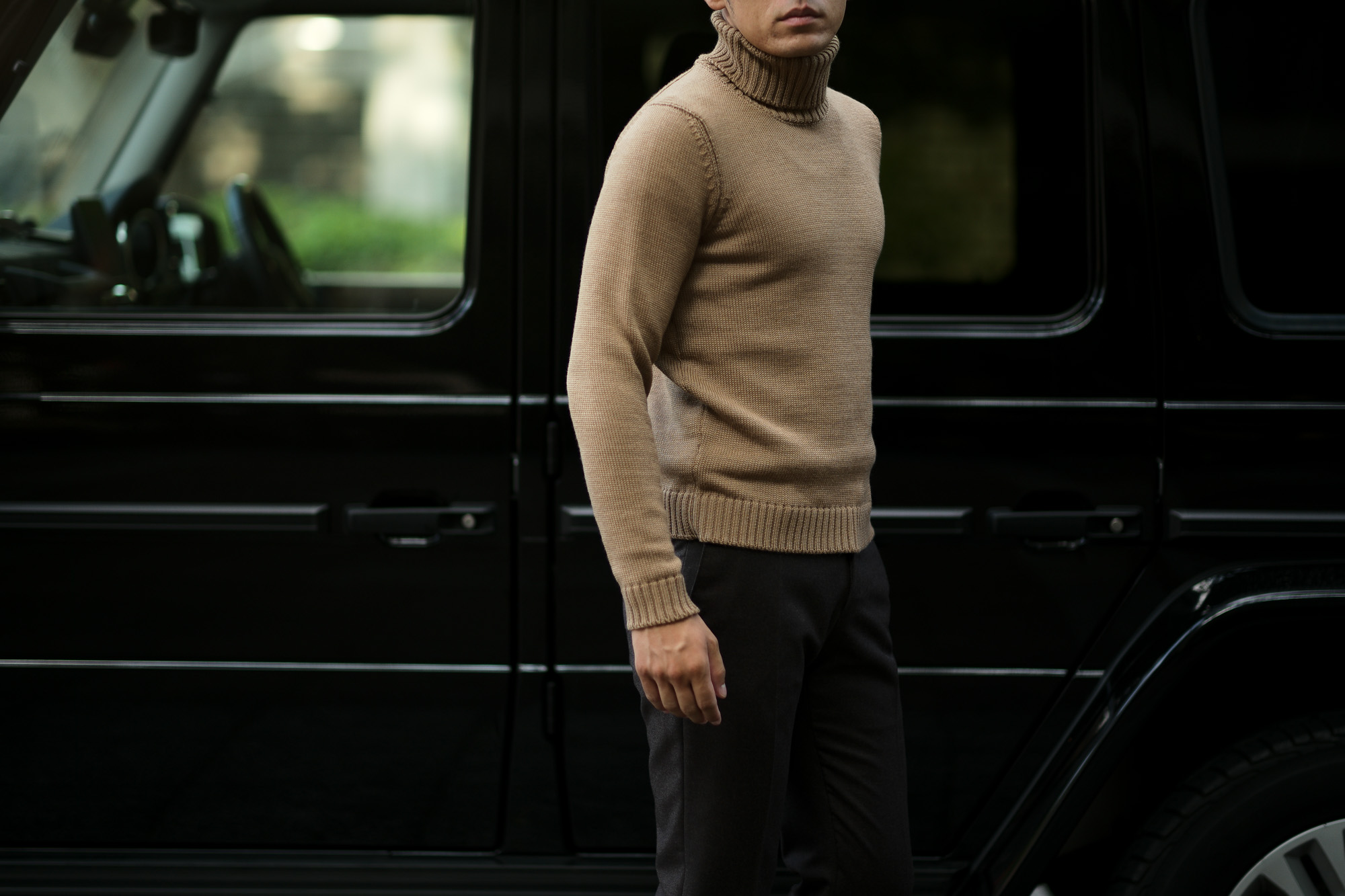 ZANONE (ザノーネ) Turtle Neck Sweater (タートルネックセーター) 810005 Z0229 VIRGIN WOOL 100% ミドルゲージ ウールニット セーター CAMEL (キャメル・Z4210) made in italy (イタリア製) 2019 秋冬新作 【入荷済みとなります】【発売中】  zanone ニット クルーネック 愛知 名古屋 Alto e Diritto アルト エ デリット