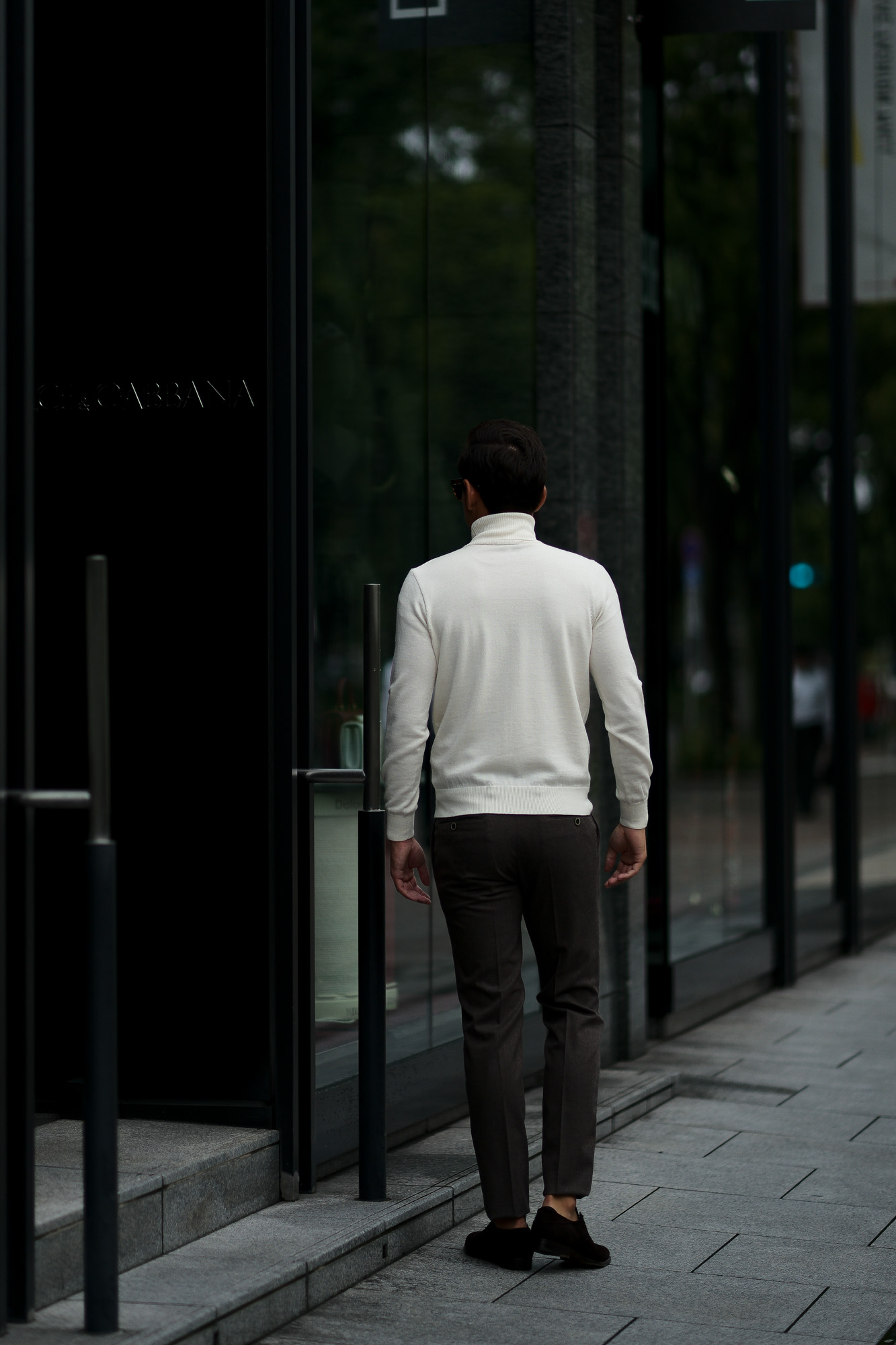 Cuervo (クエルボ) Sartoria Collection (サルトリア コレクション) John(ジョン) Turtle Neck Sweater (タートルネックセーター) ウールニット セーター WHITE (ホワイト) MADE IN JAPAN (日本製) 2019 秋冬 【ご予約受付中】愛知 名古屋 altoediritto アルトエデリット