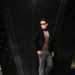 Cuervo (クエルボ) Sartoria Collection (サルトリア コレクション) Lobb (ロブ) Cashmere カシミア 3B ジャケット BLACK (ブラック) MADE IN JAPAN (日本製) 2019 秋冬 【ご予約受付中】 のイメージ