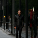 Georges de Patricia (ジョルジュ ド パトリシア) Huracan(ウラカン) 925 STERLING SILVER (925 スターリングシルバー) Super Soft Sheepskin ダブル ライダース ジャケット NOIR (ブラック) 2019 秋冬新作のイメージ