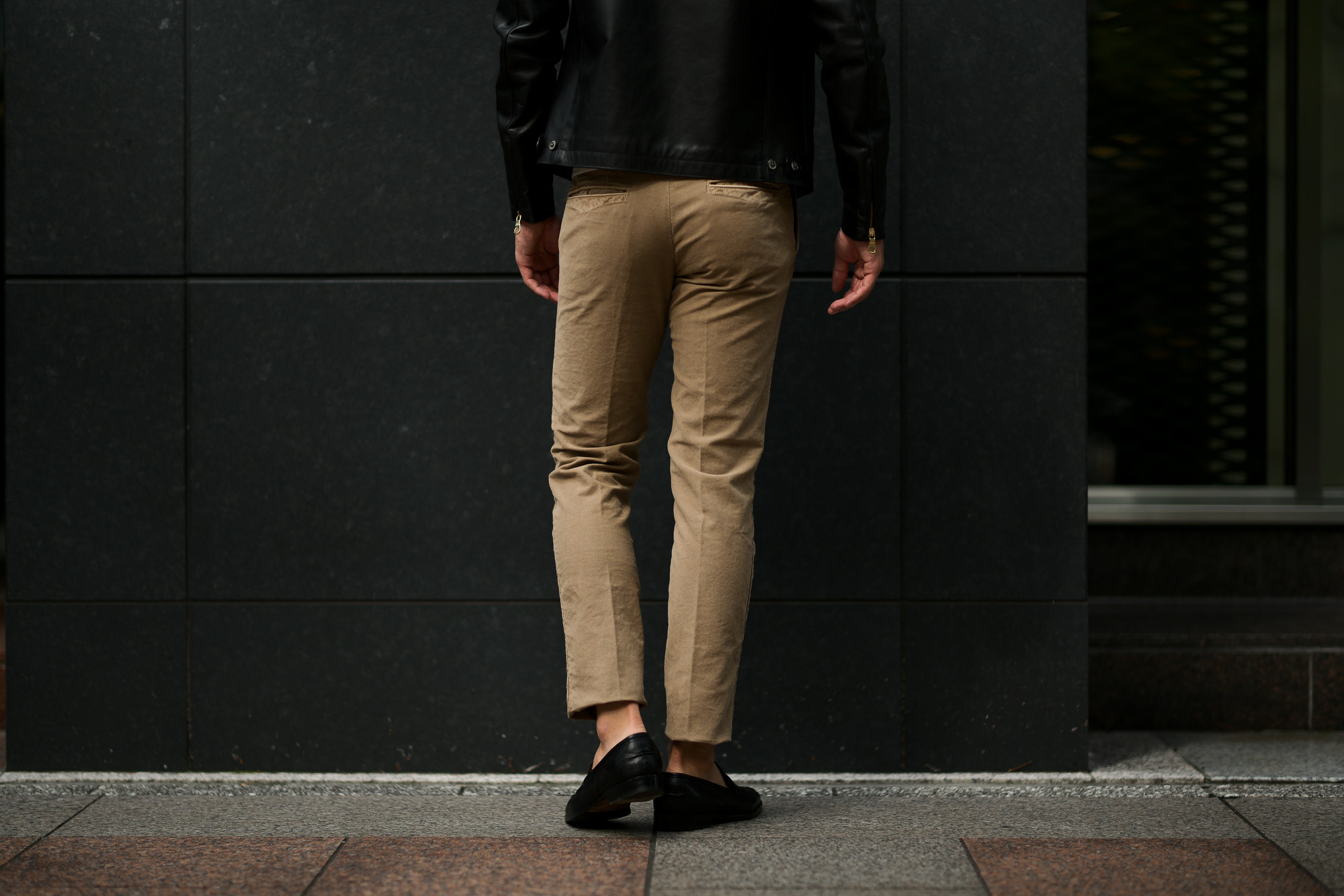 INCOTEX SLACKS（インコテックススラックス）12S100 SLIM FIT(スリムフィット)  TRICOCHINO STRETCH ストレッチ チノパンツ BEIGE (ベージュ・405) 2019 秋冬新作 incotexslacks インコテックス チノパン 愛知 名古屋 Alto e Diritto アルト エ デリット alto e diritto アルトエデリット altoediritto 27,28,29,30,31,32,33