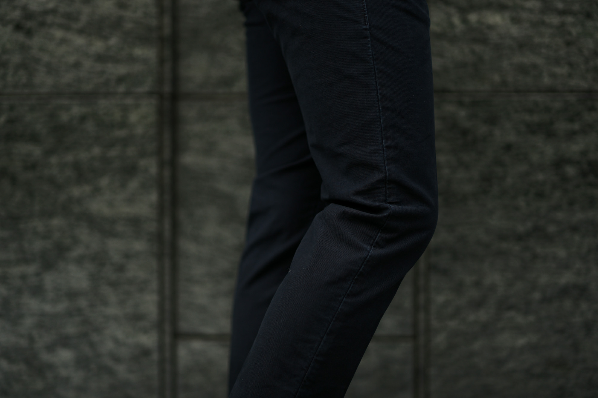 INCOTEX SLACKS（インコテックススラックス）12S100 SLIM FIT(スリムフィット)  TRICOCHINO STRETCH ストレッチ チノパンツ NAVY (ネイビー・825) 2019 秋冬新作  incotexslacks インコテックス チノパン 愛知 名古屋 Alto e Diritto アルト エ デリット alto e diritto アルトエデリット altoediritto 27,28,29,30,31,32,33