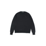 LAMBERTO LOSANI (ランベルト ロザーニ) Silk Cashmere Crew Neck Sweater(シルクカシミア クルーネック セーター) ハイゲージ シルクカシミヤニット セーター BLACK (ブラック・901) made in italy (イタリア製) 2019 秋冬新作のイメージ