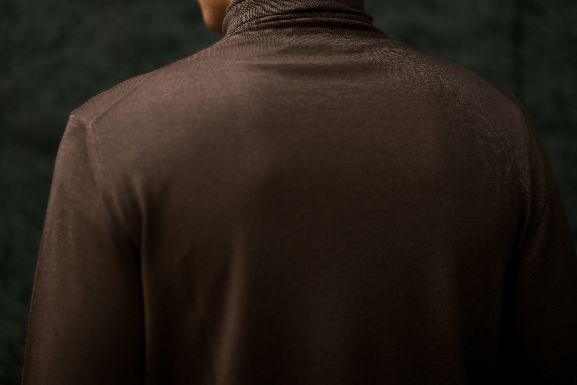 LAMBERTO LOSANI (ランベルト ロザーニ) Silk Cashmere Turtle Neck